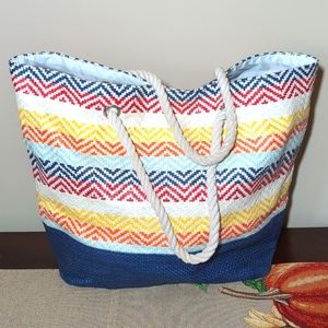 Large Woven Beach/Shopping Bag